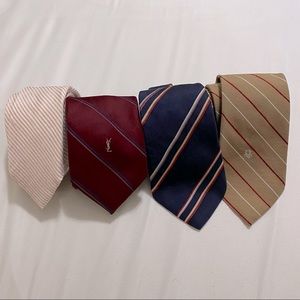 Bundle of 4 designer ties